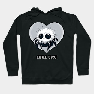 Cute adorable little love jumping spider Hoodie